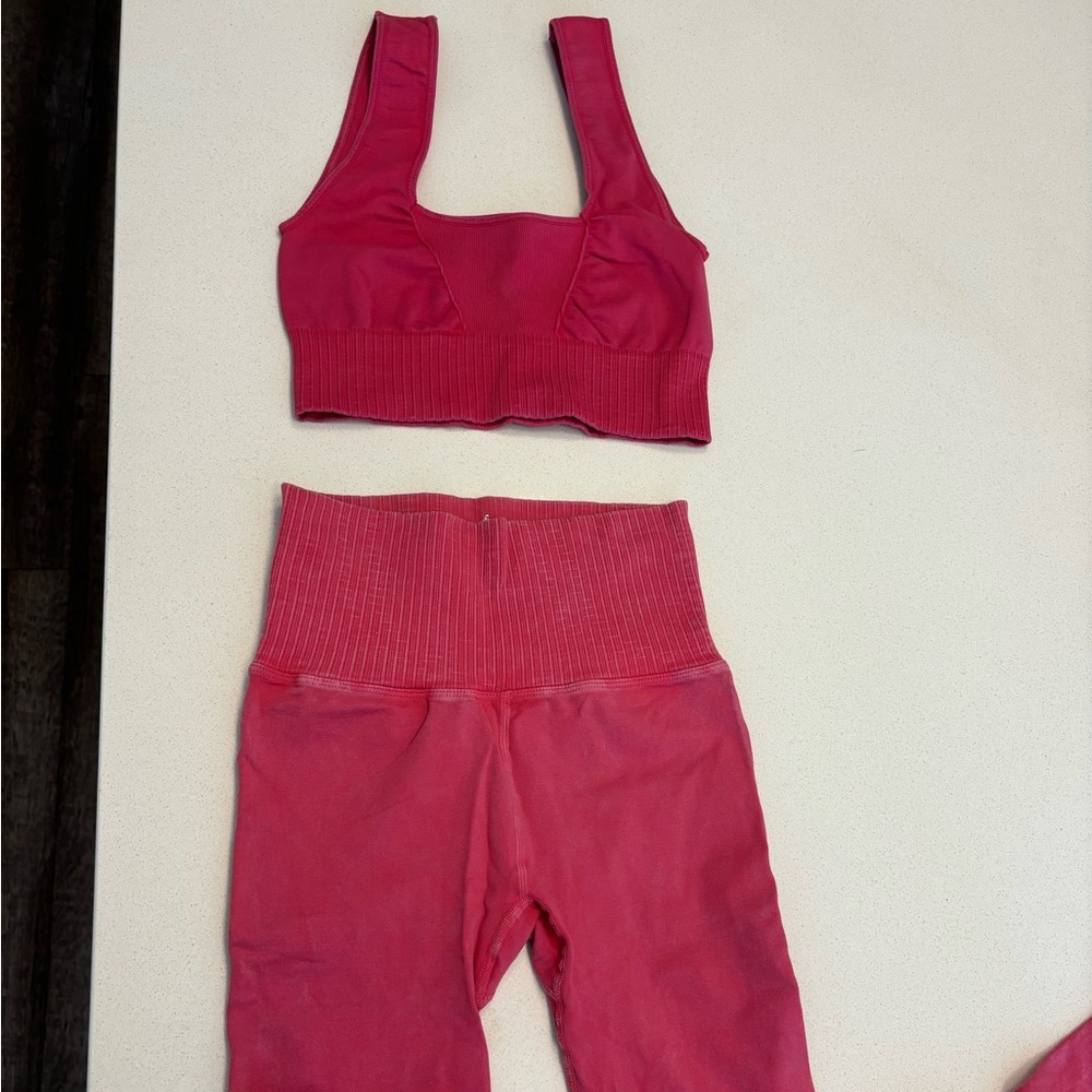 Free People Karma Pink Set
